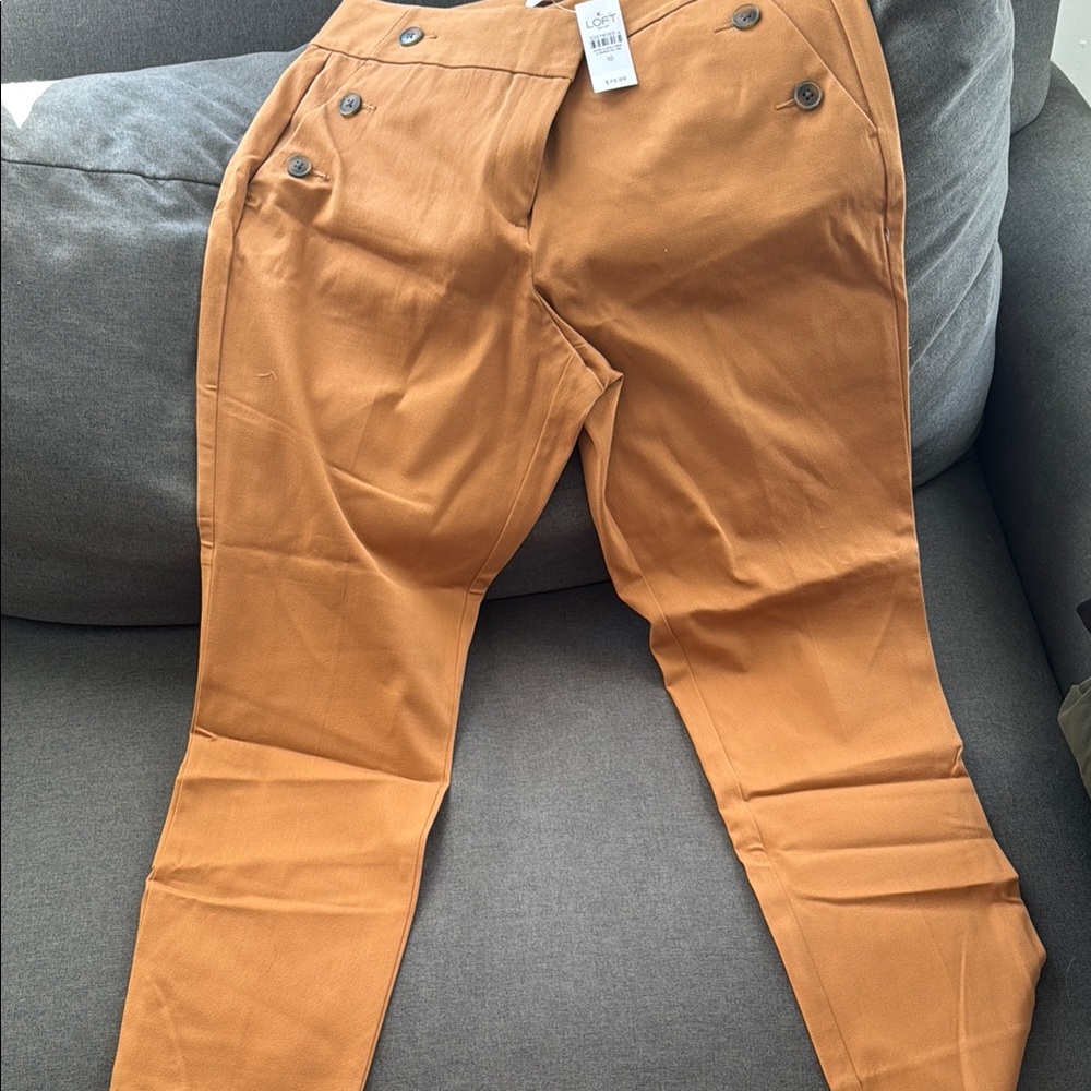 LOFT Skinny Ankle Curvy Pant